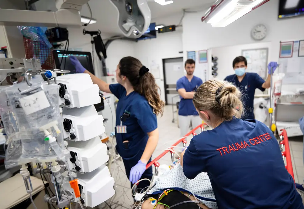 trauma center Liège