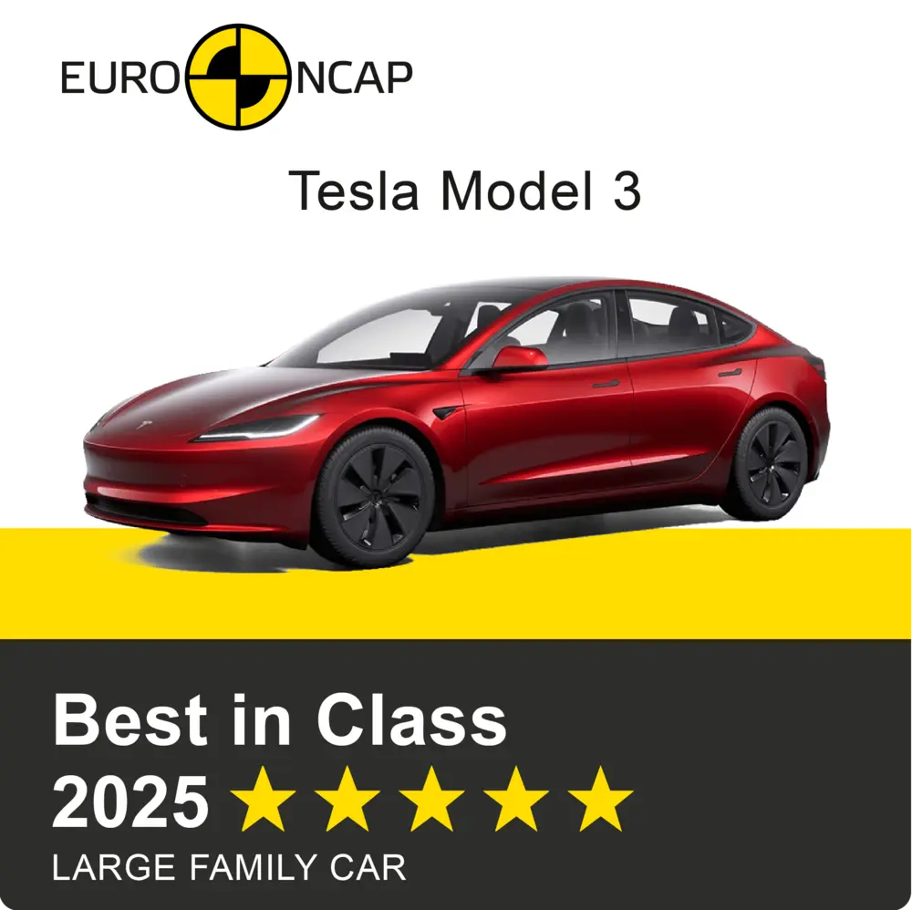 Tesla Model 3 – beste grote gezinswagen (Large Family Car)