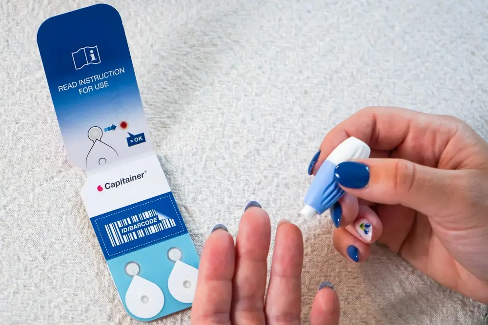 Alzheimer dépistage doigt