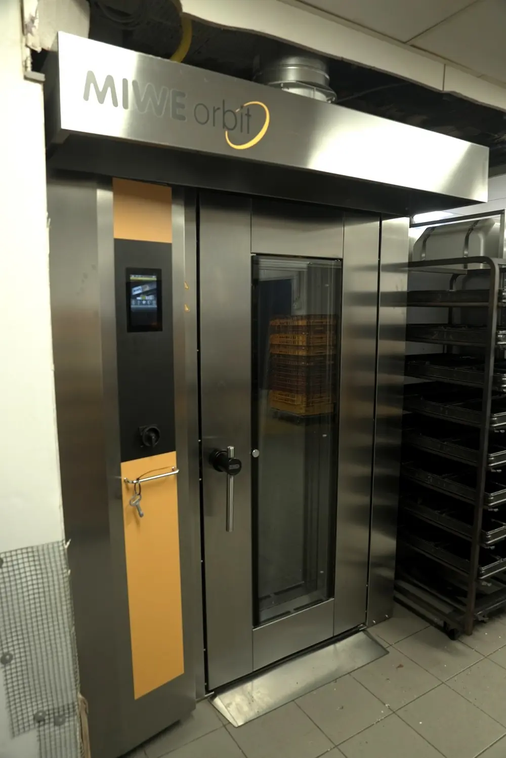 Miwe Orbit-oven bij patisserie Brut