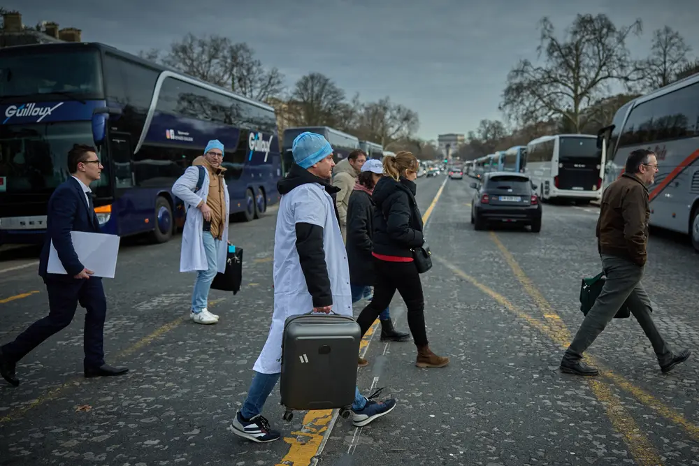 Exil médecins français Bruxelles