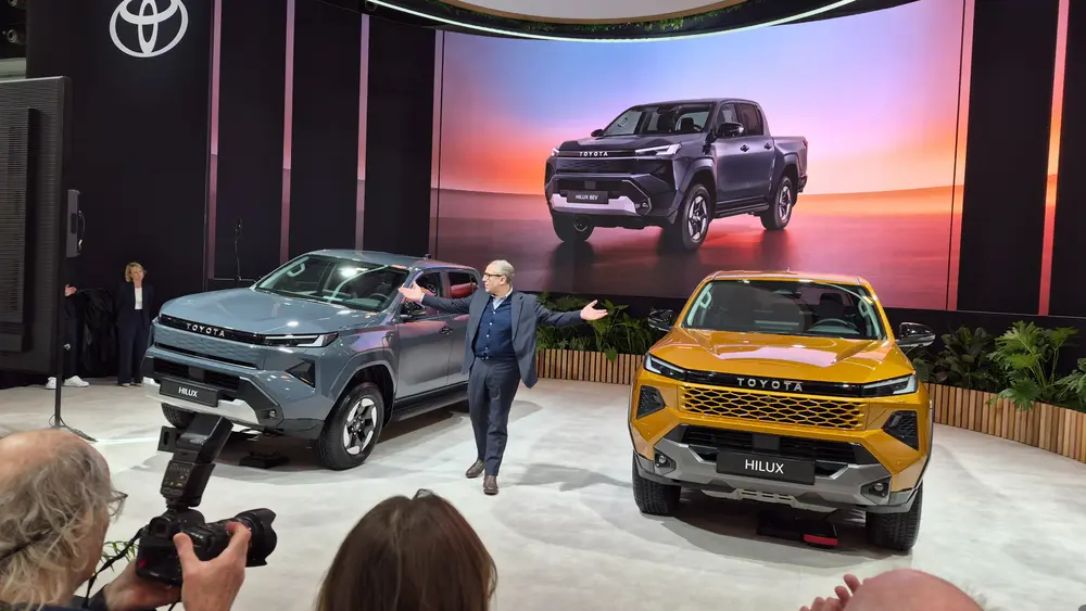 Toyota Hilux BEV: Europese première