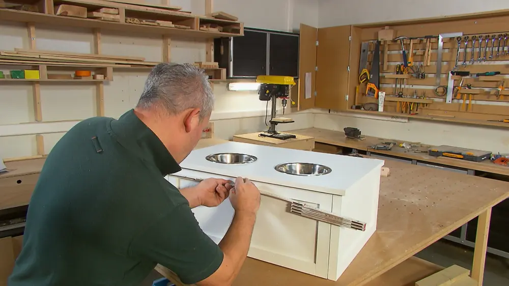 Middelpunt lade bepalen