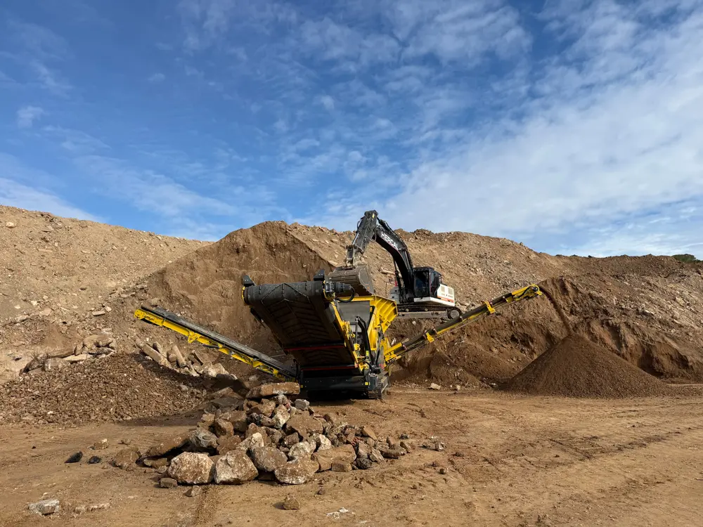 Keestrack K6 schudzeef