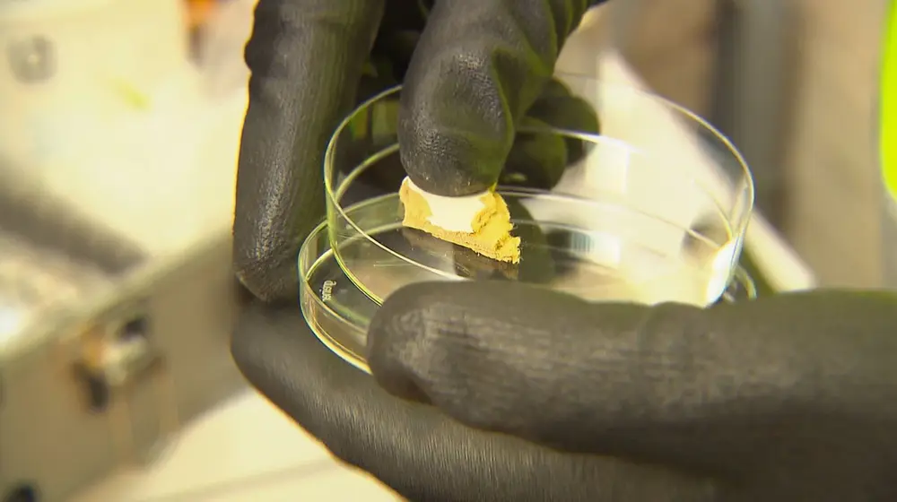 asbeststaal voor labo