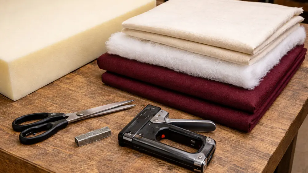 materialen stofferen