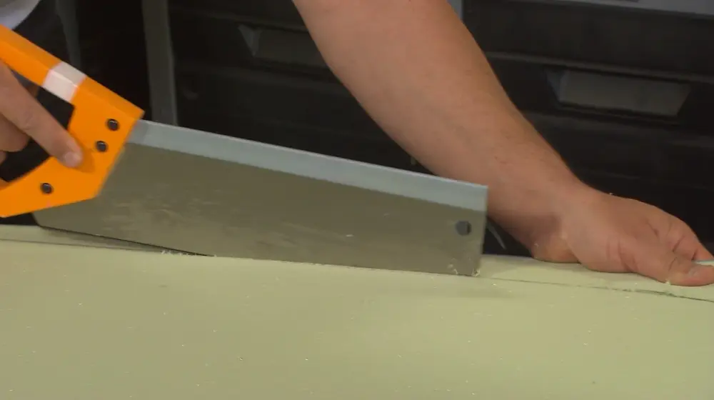 Mousse op maat zagen