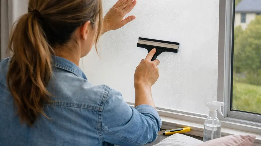 raamfolie aanbrengen