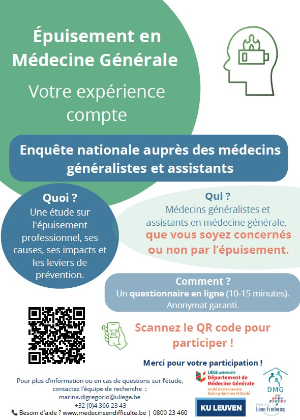 affiche enquête épuisement