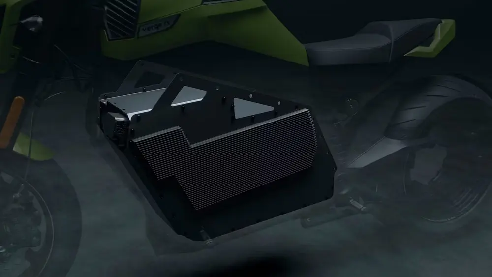 De solidstatebatterij van Donut Lab in een motorfietsconfiguratie. De beperkte inzet in elektrische motorfietsen dient als eerste praktijkvalidatie buiten testomgevingen