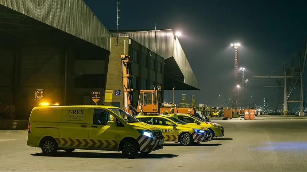 Begeleidingsvoertuigen T-Rex Services