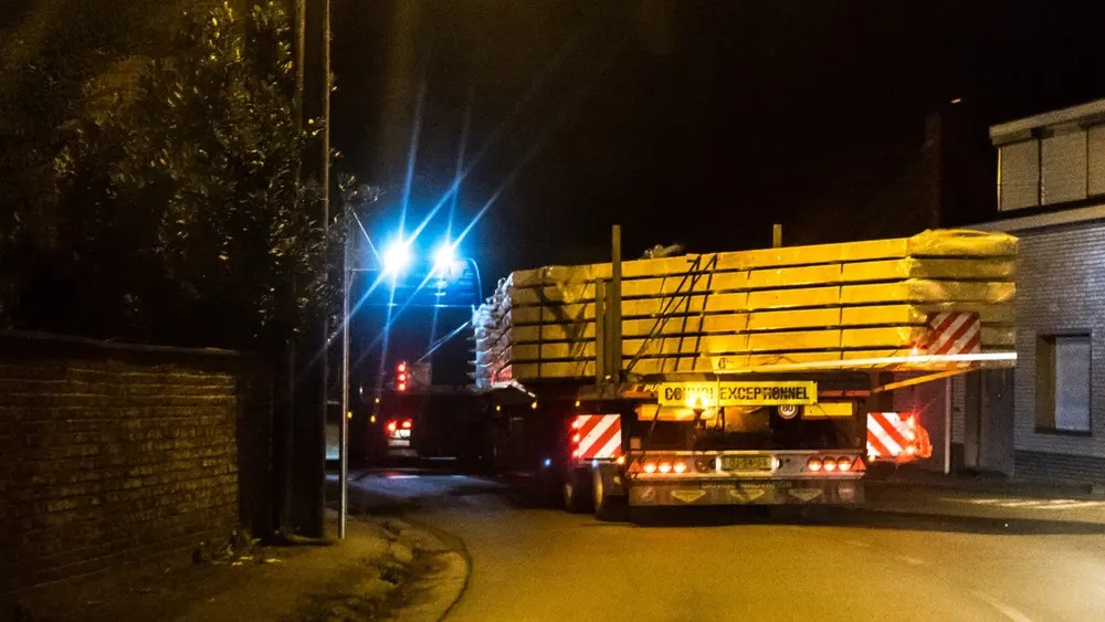 Marble Moon uitzonderlijk vervoer