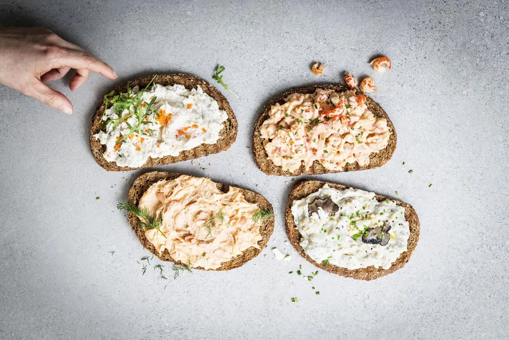 klassieke smeersalades