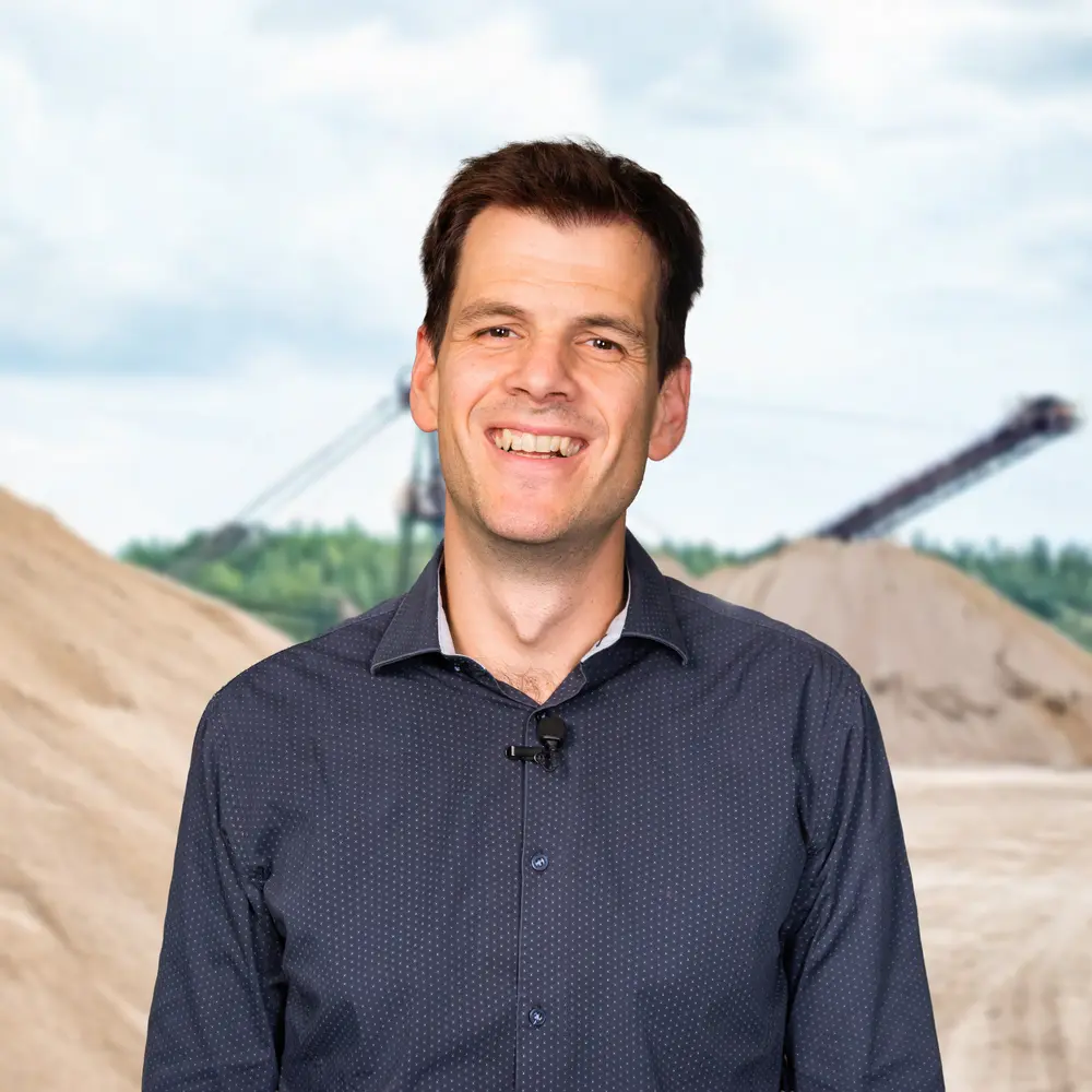 Vandaag bouwt directeur Patrick Eberhard