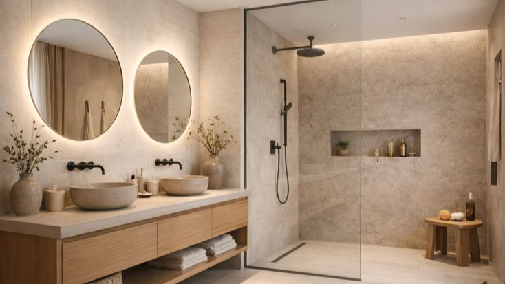 badkamer met inloopdouche