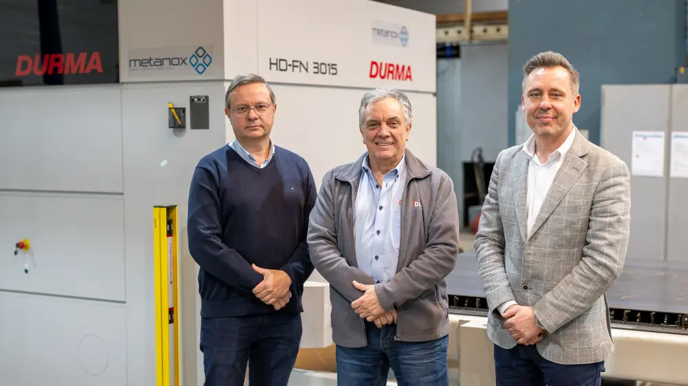 Christian Vanlerberghe met Ludo Grosemans en David De Waele