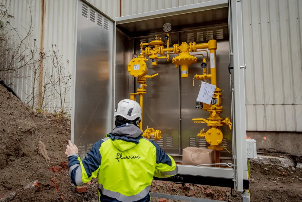 Fluvius ontwikkelde een hoogtechnologische injectiecabine