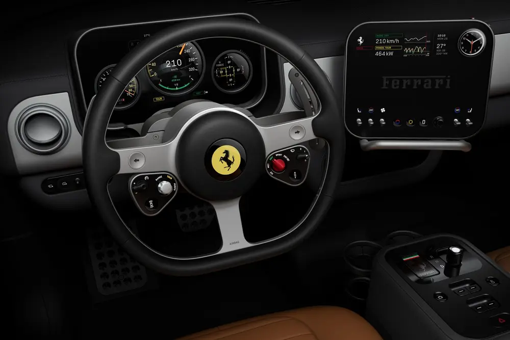 Ferrari Luce zet nieuwe standaard voor HMI en interieur