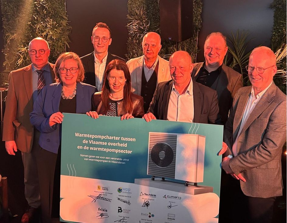 Ondertekening Warmtepompcharter