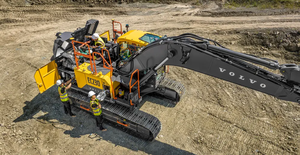 Volvo EC230 rupsgraver