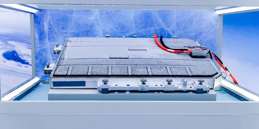 Naxtra-natriumionaccu van CATL, ontwikkeld voor serieproductie in personenwagens. De technologie mikt op 175 Wh/kg en verbeterde prestaties bij lage temperaturen