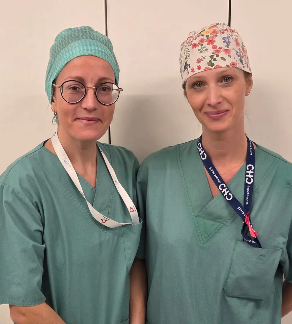 Dres Manon Daix et Stéphanie Tock