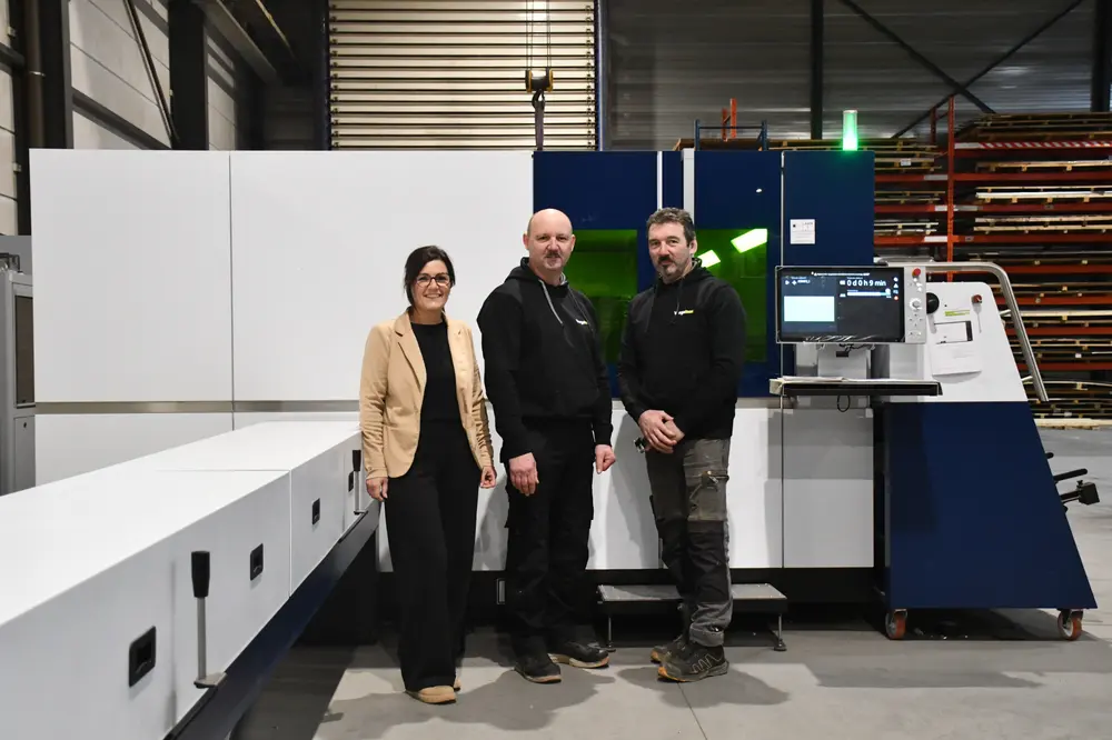 Sabine, Bert en Garry Verdonck