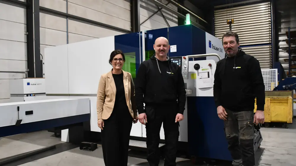 familie Verdonck voor de TruLaser 3040 Fiber