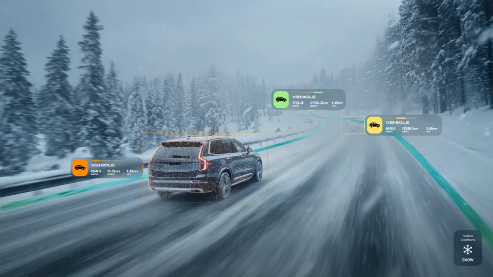 Stabiele objectdetectie bij sneeuwval dankzij penetratievermogen van terahertzgolven