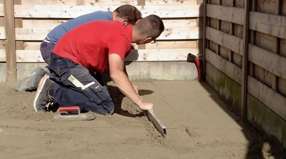 afreien van straatlaag