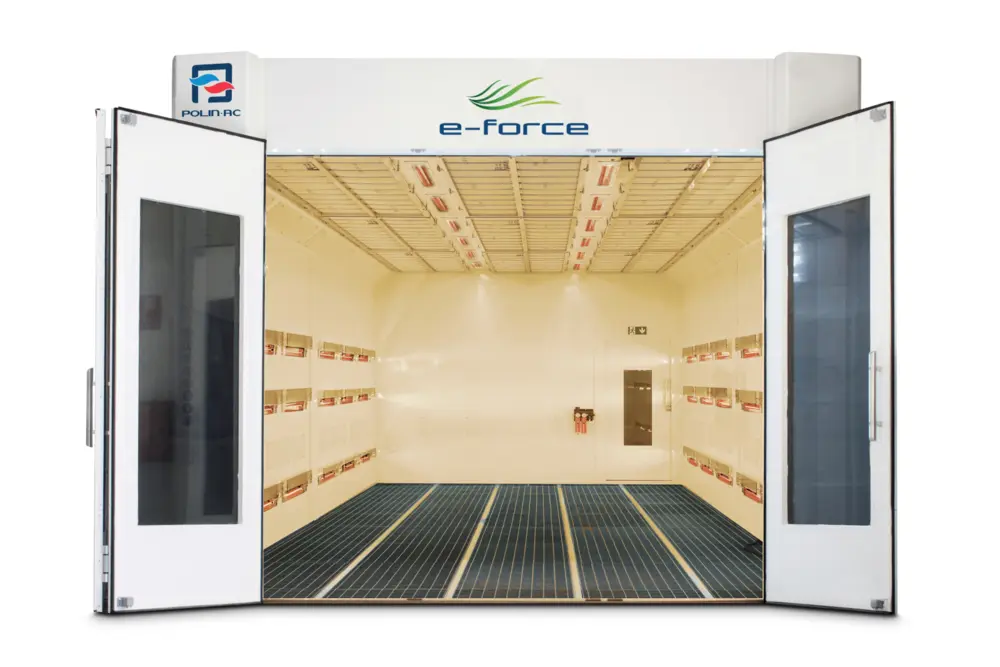 Volledig elektrische spuitcabine1