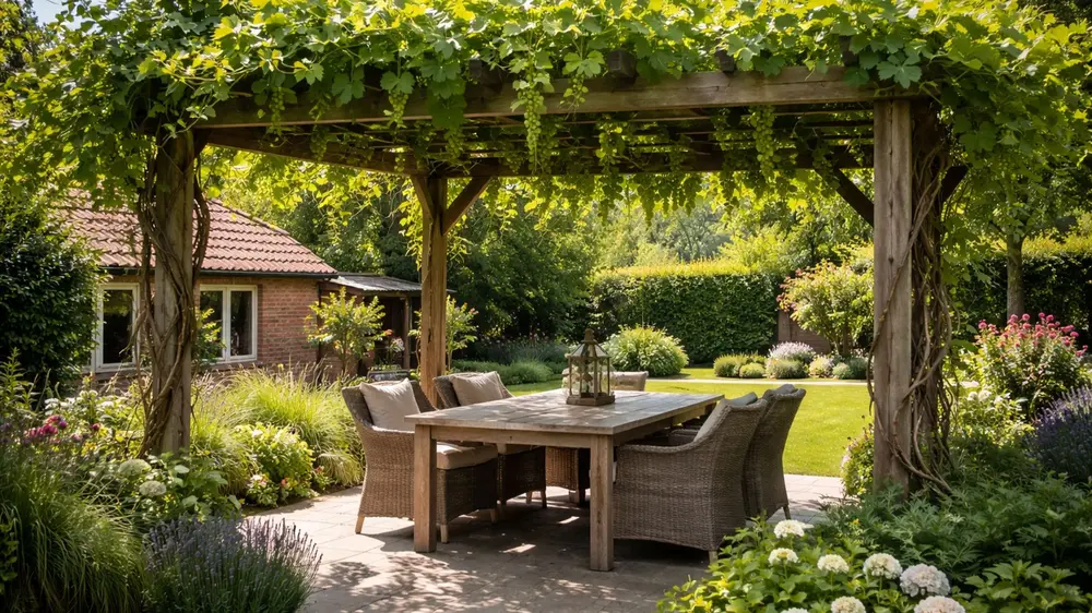 pergola voorbeeldfoto