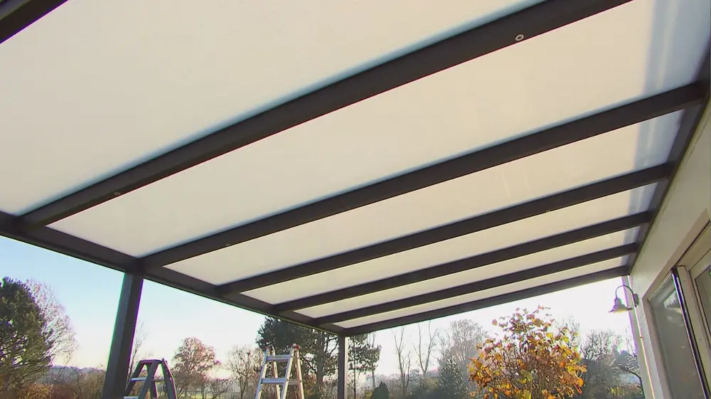 polycarbonaatplaten overkapping