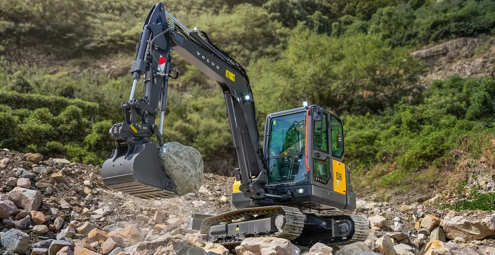 EC65 Volvo CE graafmachine