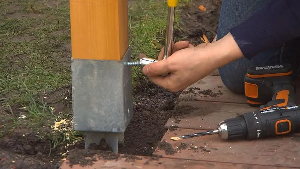 paalhouders vastmaken