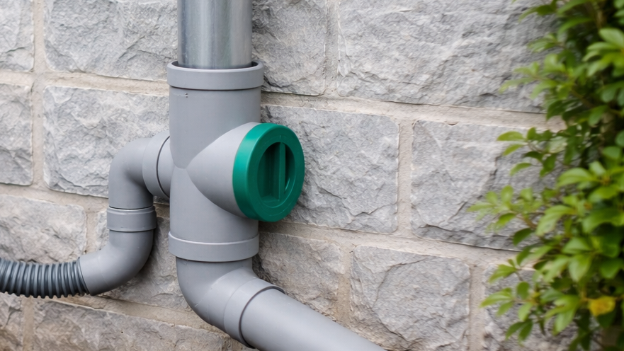 voorfilter van regenwater