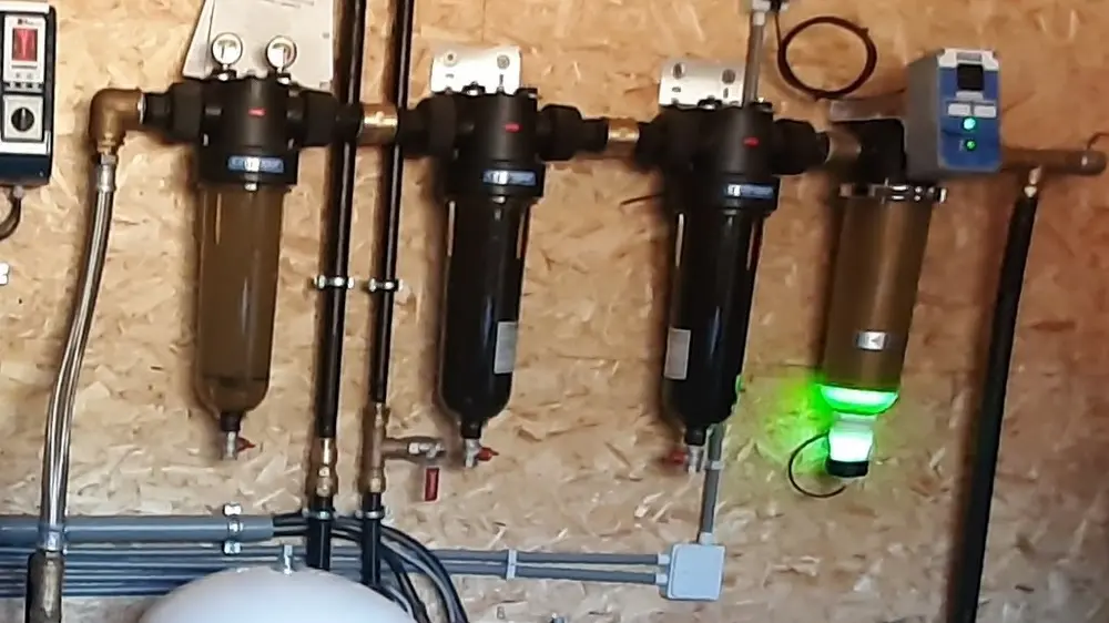 Filtering met uv-filter bij