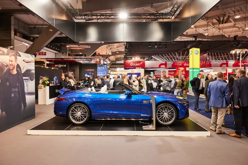 Van equipment tot premiumvoertuigen: exposanten zetten sterk in op beleving, uitstraling en directe interactie met professionals uit de sector