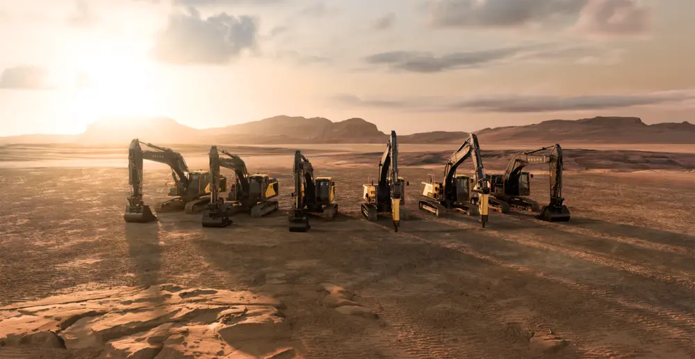 Rupsgravers F-reeks Volvo