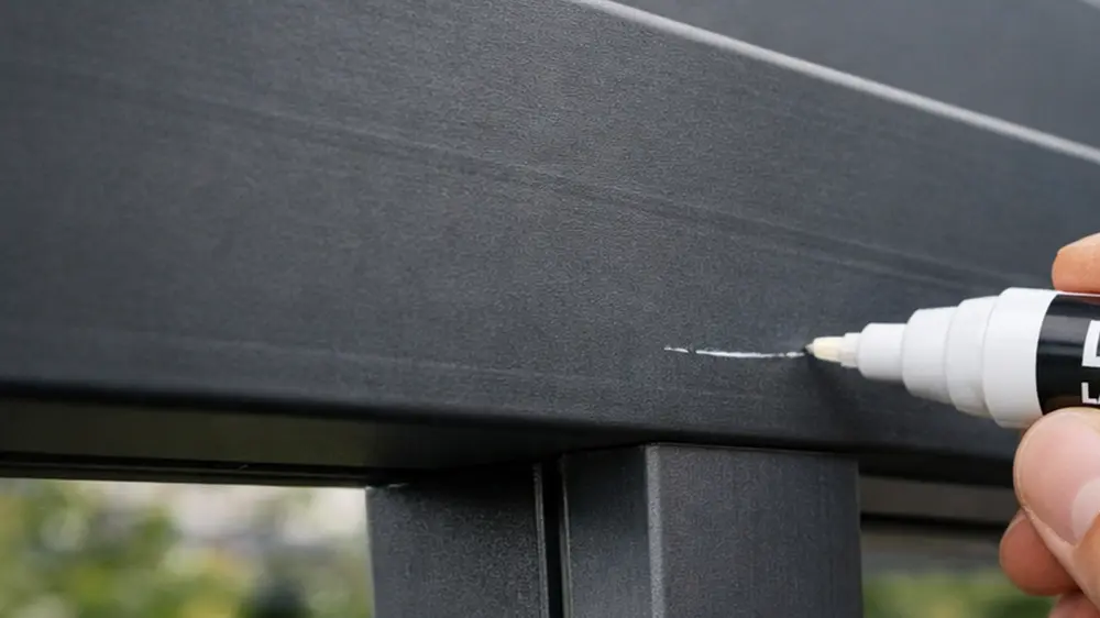 lichte kras bijwerken