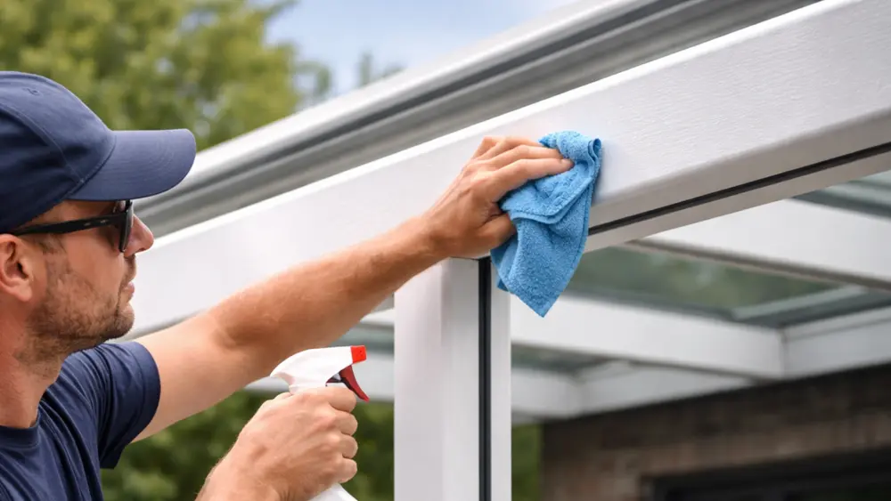 reinigen met microvezeldoek