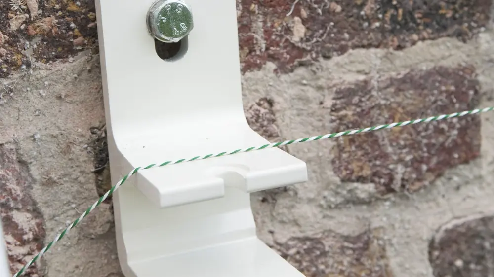 hoogte controleren met touwtje