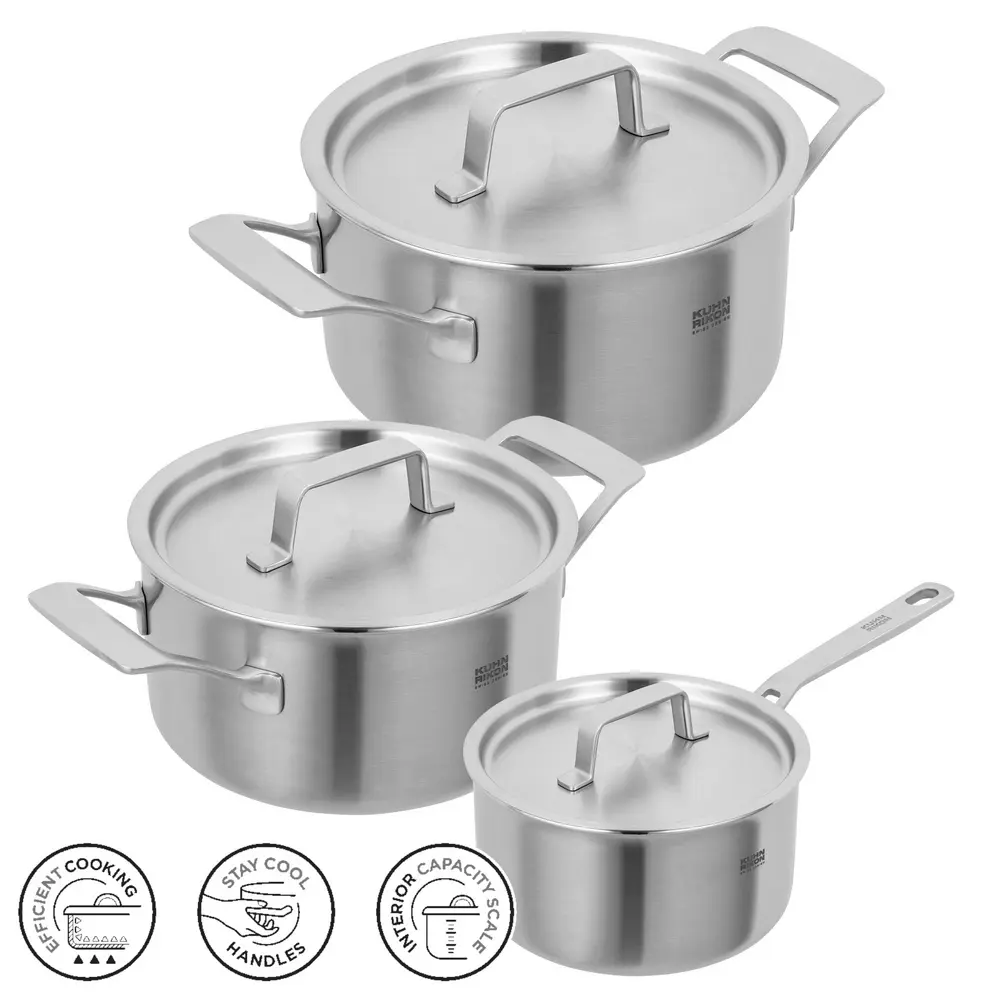 Kuhn Rikon Culinary 5 ply set