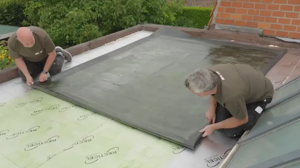 easyroof epdm uit 1 stuk