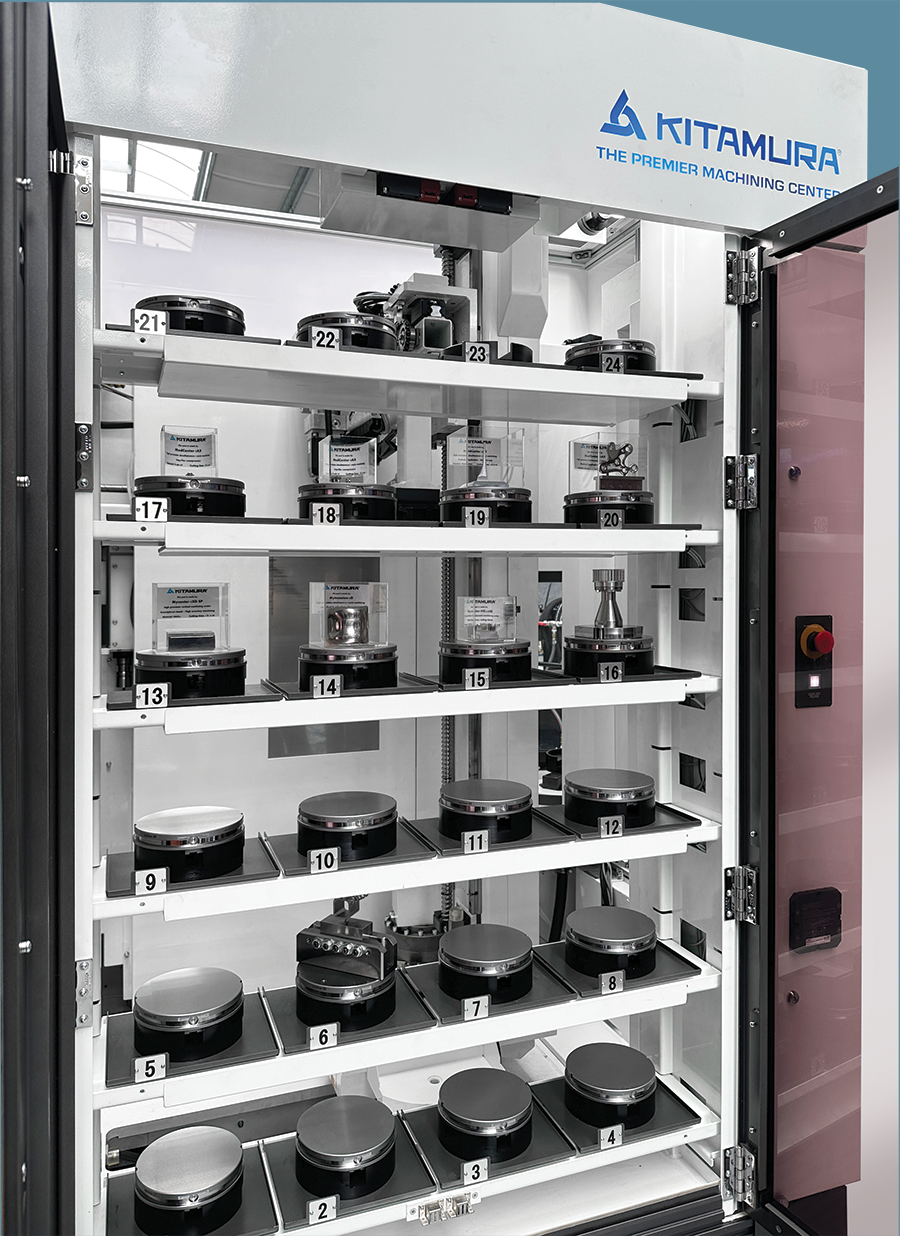 Kitamura MedCenter-5AX pallet pool