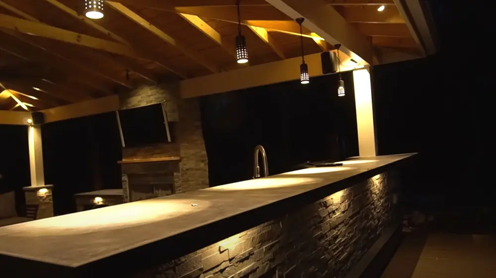 verlichting buitenkeuken