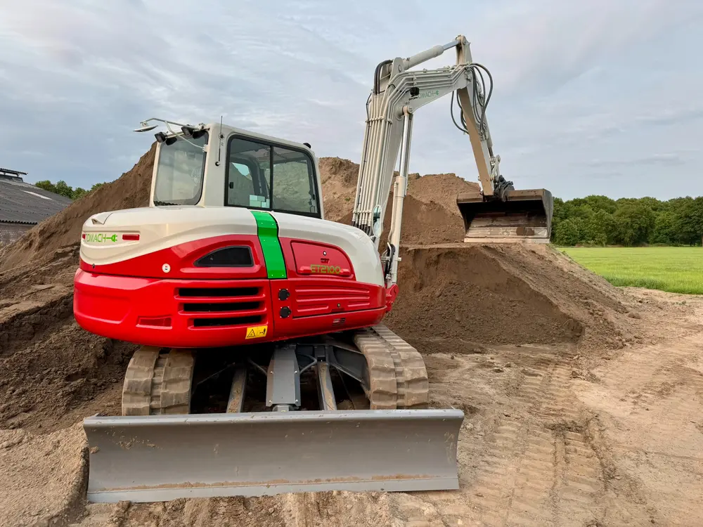 Elektrificatie bouwmachine