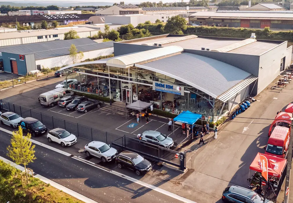 Façade d'entreprise d'IMM HM