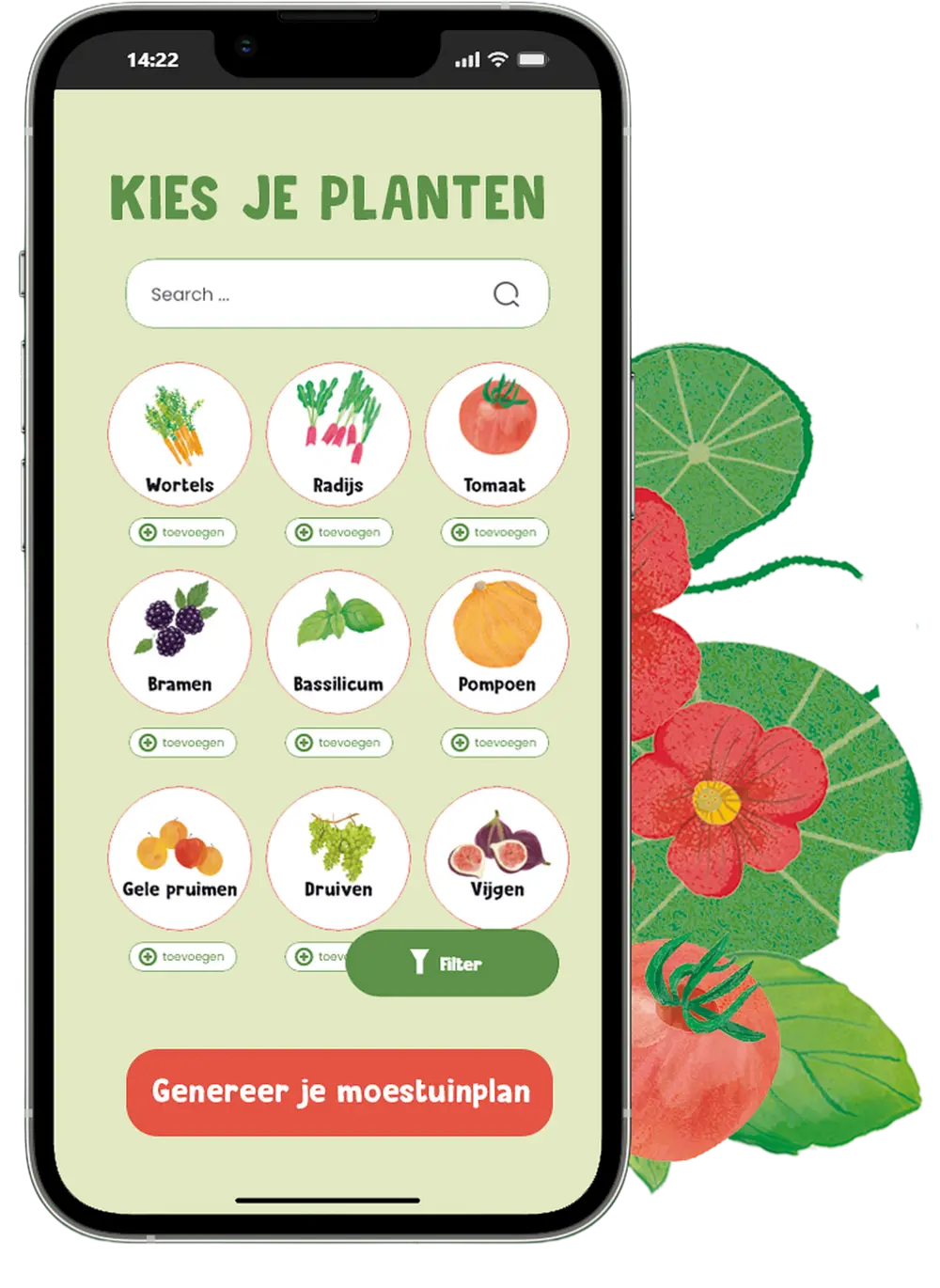 Happy Veggie Moestuinplanner