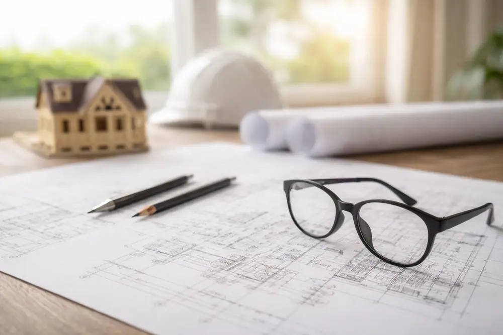 bouwplannen (gegenereerd met AI)